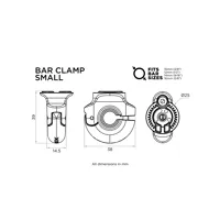 Základna pro montáž malých trubek Quad Lock® 360 V2 (8)