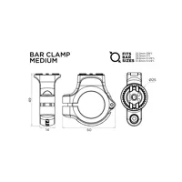 Střední montážní základna pro trubku Quad Lock® 360 (8)