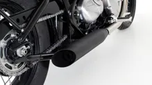 Tlmiče výfuku - O 84 mm - BLACK SILVER - 007702 918117LR