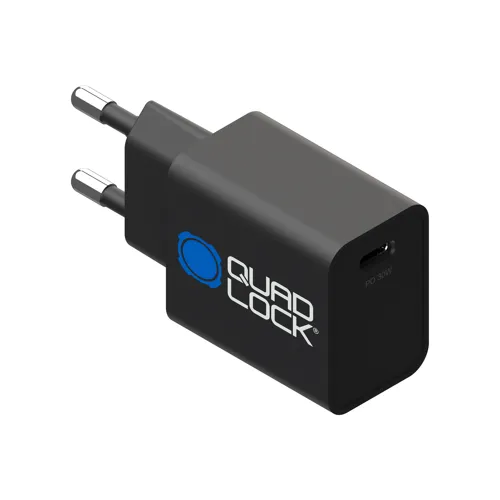 30W sieťová nabíjačka Quad Lock® - štandard EÚ (USB C)