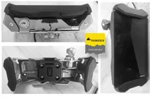 Zamykatelný držák Garmin ZUMO XT