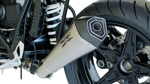 Tlmič výfuku LOW - TITAN + spojovacie potrubie - 056882 087516L