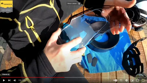 Jak namontovat Pinlock do plexi (Tomáš Řehák)