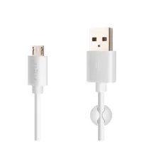Nabíjačka do auta FIXED s výstupom USB a káblom USB/micro USB, 1 meter, 12 W, biela (2)