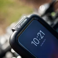 Vodotesné puzdro Interphone pre Apple iPhone X/XS, držiak na riadidlá, čierne (5)