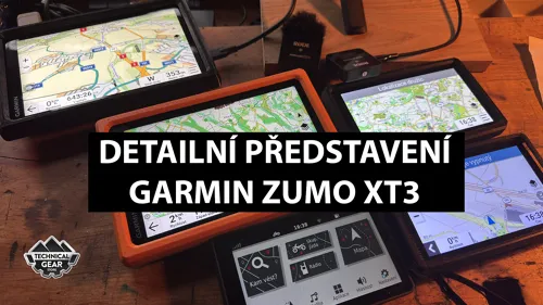 Podrobné seznámení s navigací Zumo XT3