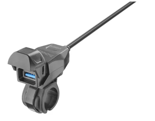 Nabíjačka interfónu pre riadidlá motocykla - USB-A
