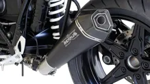 Tlmič výfuku LOW - BLACK NERSE + spojovacie potrubie - 056782 087516L