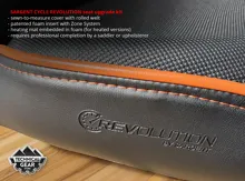 REVolution Seat KTM 1050 1190 Adventure 1290 Super Adventure 2013-2020, CFX / Black welt, pouze vpředu a vzadu. REVolution Seat KTM 1050 1190 Adventure 1290 Super Adventure 2013-2020, CFX / Black welt, pouze vpředu a vzadu.