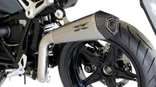Tlmič výfuku UP - RACING - TITAN + spojovacie potrubie - 086883 087516L
