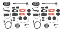 Bluetooth headset pro uzavřené a otevřené přilby Interphone U-COM16, Twin Pack (7)