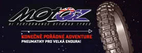Australské pneumatiky MOTOZ pro velká cestovní endura v nabídce Technical Gear Store