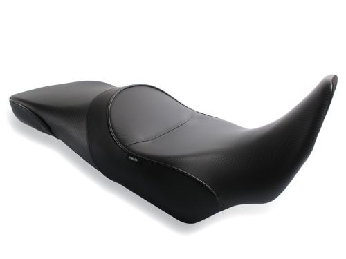 World Sport Performance Seat Suzuki V-Strom DL1000 2014-19, CFX/čierny lem, nízka verzia.