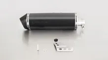Tlmič výfuku - Black Nerez - RACING - 0914783 257117