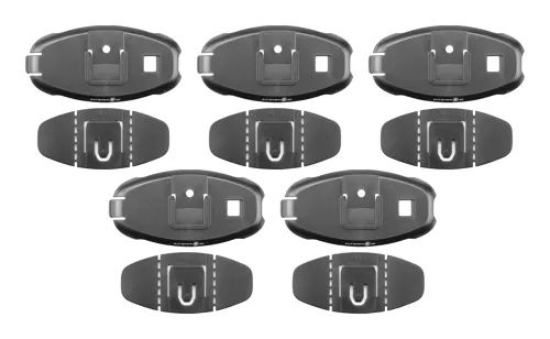 Sada 5 ks náhradních nalepovacích základen pro interkomy Interphone Active a Connect