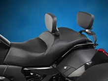 World Sport Performance EPV Seat BMW K 1600 B Bagger 2017+, Badlands Black, Matně černé čalounění, Topstitch, EPV Touring Seat, integrované vyhřívání vpředu i vzadu. (1)